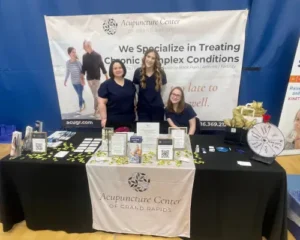 Acupuncture Center of GR booth at Community Expo