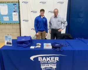 Baker Auto Group booth at Community Expo
