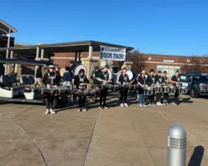 FHC Drumline performing at Ada Community Expo